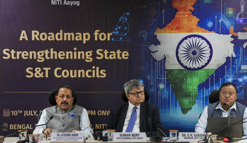 niti aayog suggests reduced ‘core’ grant support for state s and t bodies
